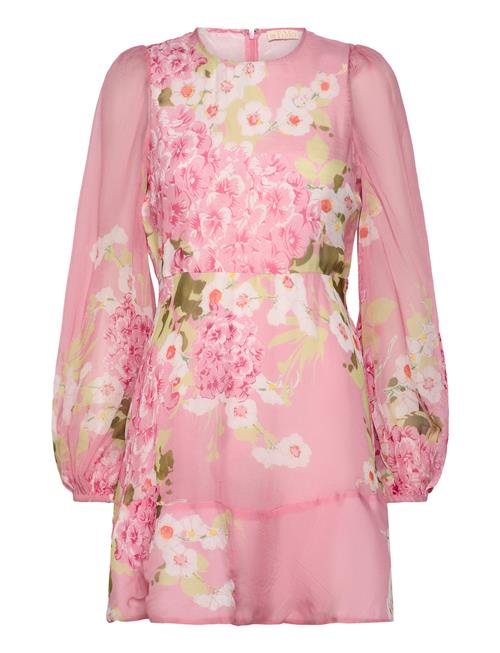 Organza Mini Dress By Ti Mo Pink