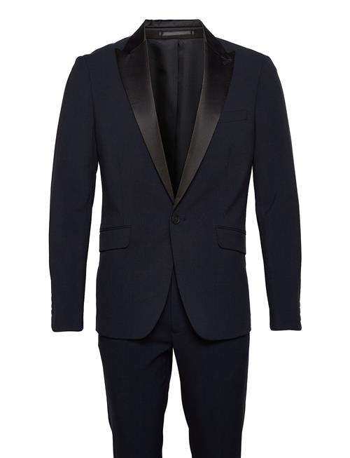 Se Stretch Tuxedo Suit Lindbergh Blue ved Booztlet