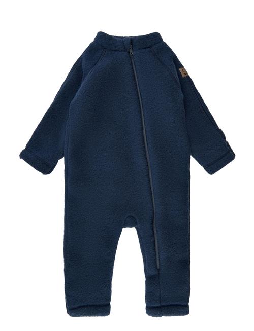 Wool Baby Suit Mikk-line Navy