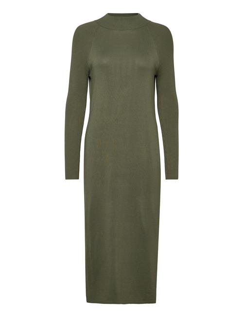 Women Dresses Flat Knitted Kneelength Esprit Casual Green