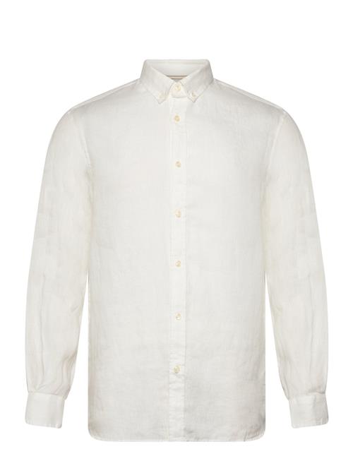 Se Core - Linen Shirt Ls Button-Down Scotch & Soda White ved Booztlet