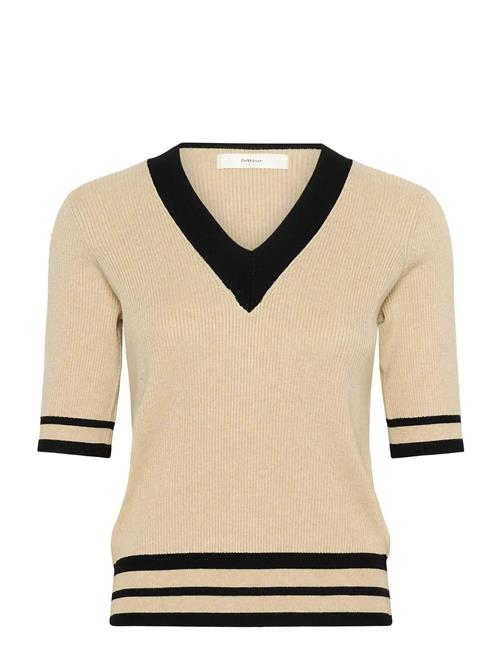 Leenahiw V-Neck Blouse InWear Beige