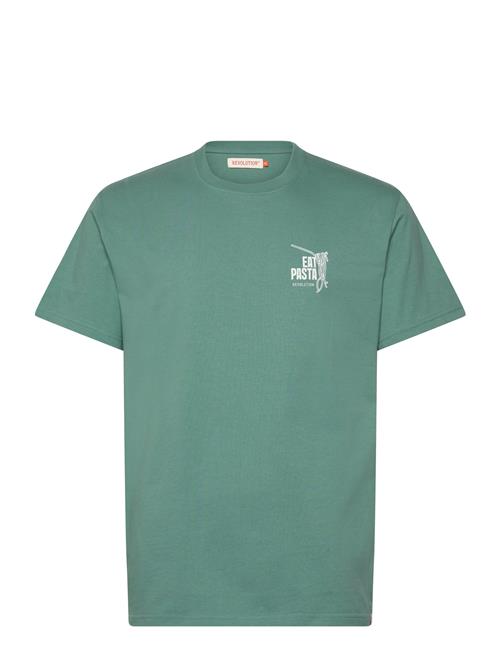 Printed T-Shirt Revolution Green