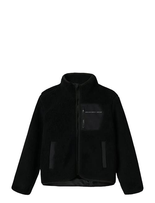 Nknmattia Sherpa Jacket Pb Name It Black