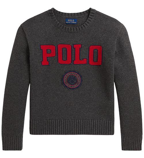Polo Ralph Lauren Bluse - Strik - Grey Heather