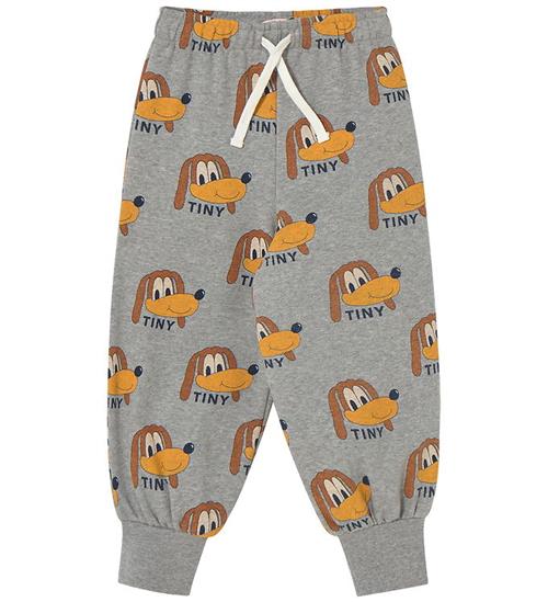 Se Tiny Cottons Sweatpants - Dogs - Gråmeleret ved KidsWorld