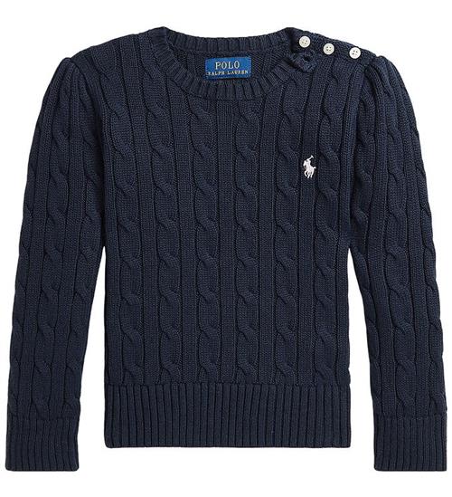Polo Ralph Lauren Bluse - Strik - Cable - Navy