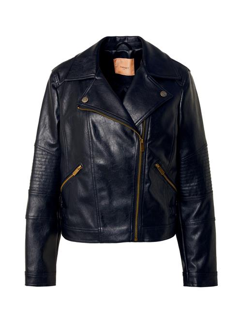 Twinset Overgangsjakke  sort
