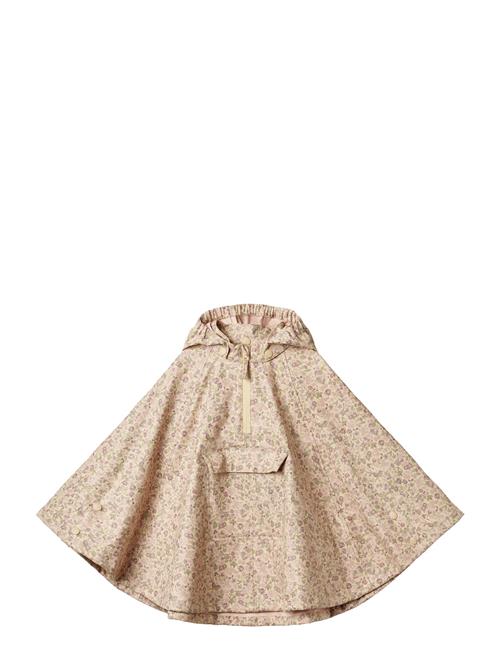 Raincape Drops Wheat Patterned