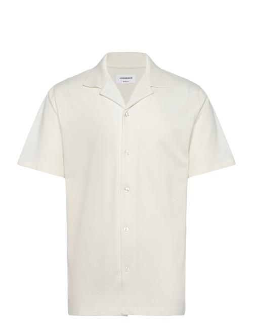 Pique Cabana Shirt S/S Lindbergh Cream