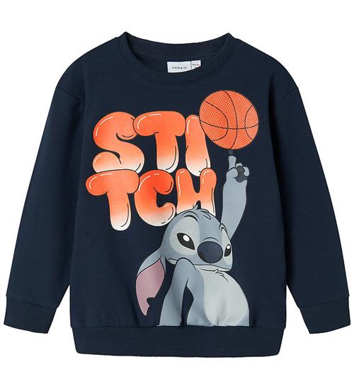 Name It Sweatshirt - Stitch - NmmAnt - Navy Blazer