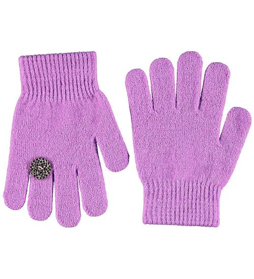 Molo Handsker - Krystal - Purple Ray