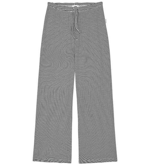 Mads Nørgaard Bukser - Rib - Stripe Verona - Sort/Vanilla Ice