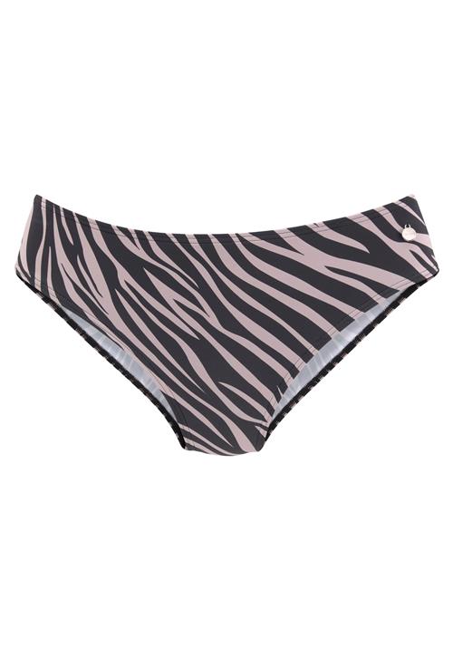 LASCANA Bikinitrusse  lysviolet / sort