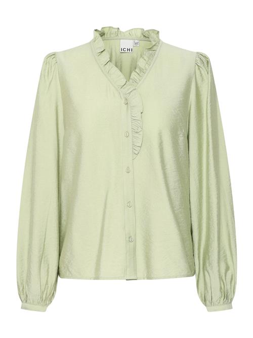 ICHI Bluse 'Laya'  pastelgrøn