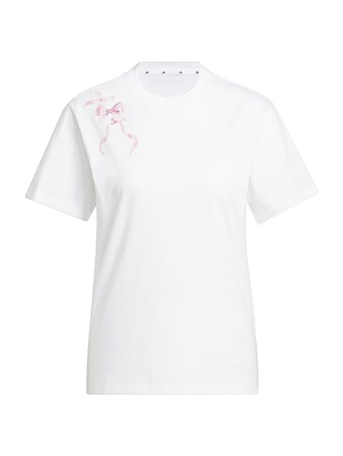 ADIDAS SPORTSWEAR Funktionsbluse 'Coquette Bows'  pink / hvid