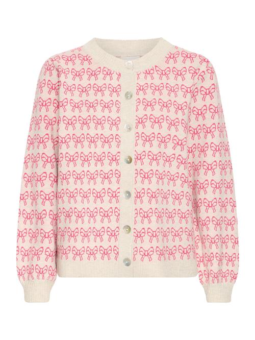 ICHI Cardigan 'Brielle'  beige / pink