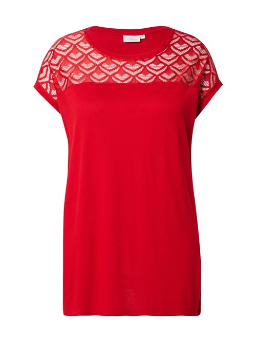 ONLY Carmakoma Shirts 'CARFLAKE'  blodrød
