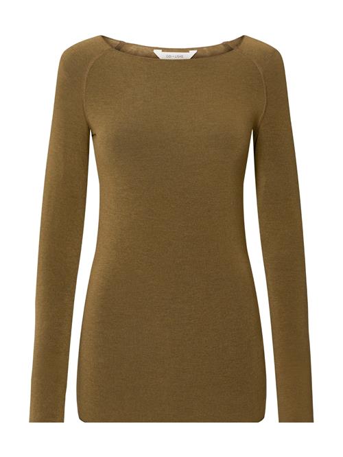 Gai+Lisva Shirts 'Amalie'  sennep / mudderfarvet
