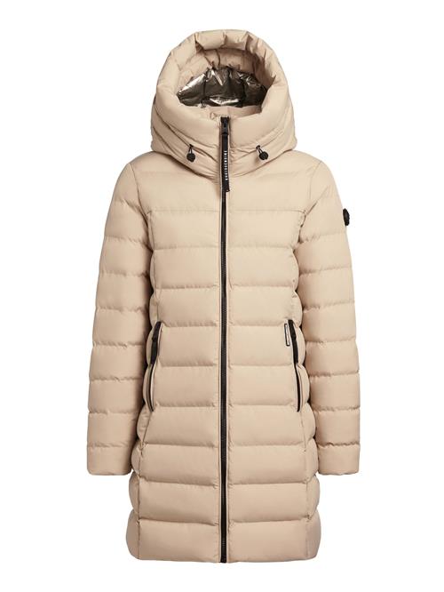 khujo Vinterfrakke 'Nekar'  beige / sort