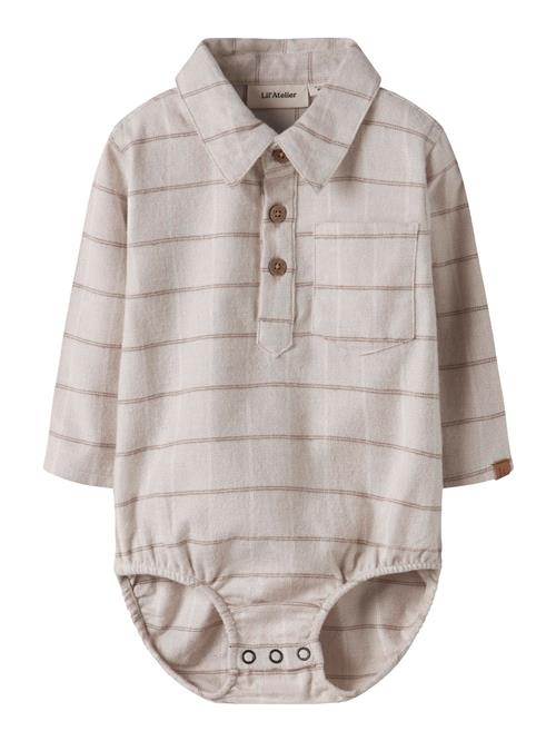 NAME IT Sparkedragt/Body  beige / grå