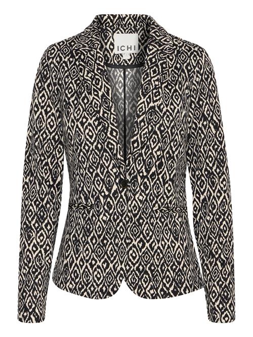 ICHI Blazer 'Kate'  grå / sort