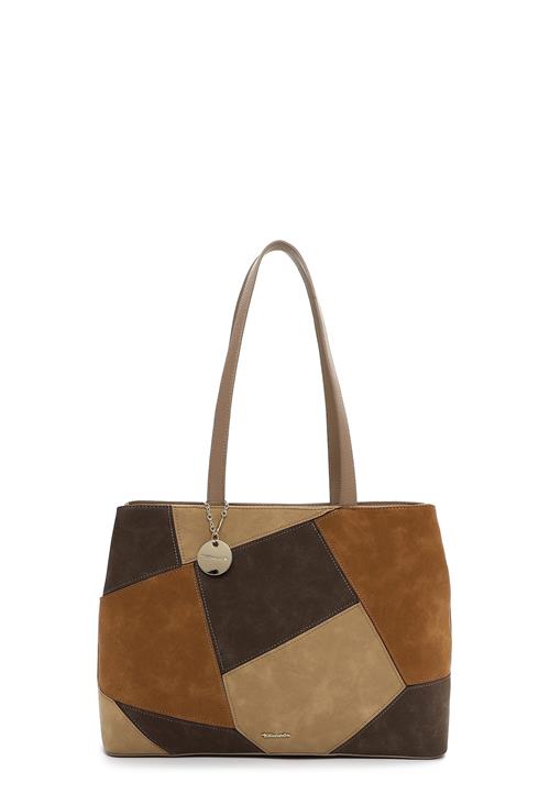 Tamaris Shopper 'Gilda'  beige / brun / mørkebrun
