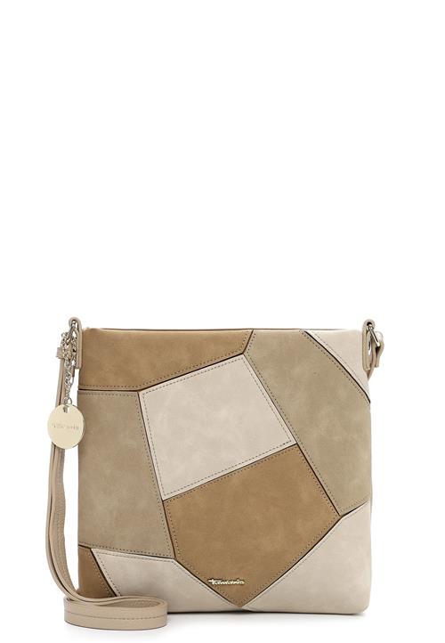 Tamaris Skuldertaske 'Gilda'  beige / creme / mørkebeige
