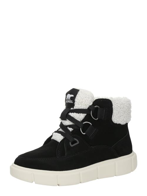 SOREL Snørestøvletter 'EXPLORER III'  sort