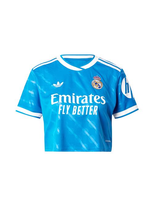 ADIDAS PERFORMANCE Funktionsbluse 'REAL 3'  blå / gylden gul / hvid