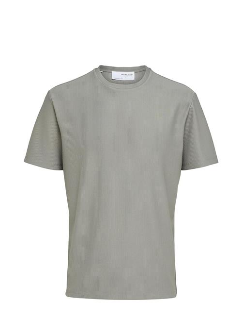 Slhrelax-Plisse Tee Ex Selected Green
