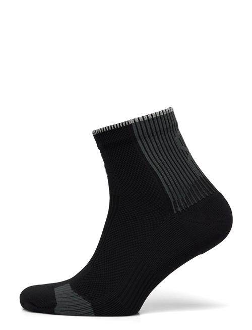 Performance Run Sock Mid On Black