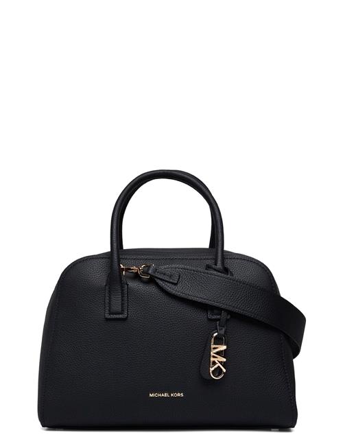 Md Zip Satchel Michael Kors Black