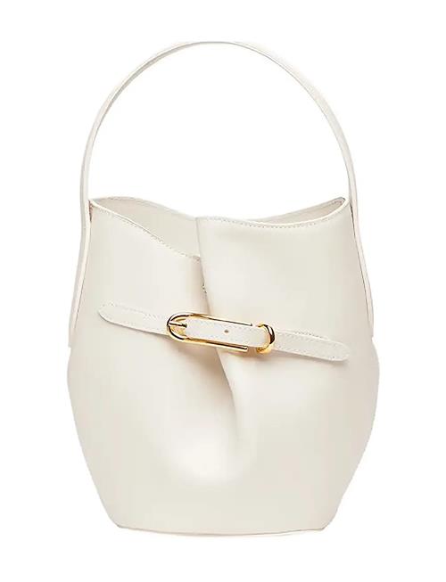Belted Bucket Bag Mini Liffner Cream