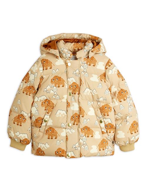 Mini Rodini Mammoths Puffer-jakke  Beige 116/122 cm  Beige  116/122 cm  Unisex