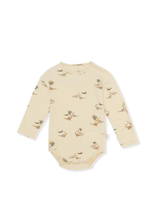 Konges Sløjd Basic Langærmet-krop Kubi  Basic Ls Body Gots Kubi 12 months  Creme  12 måneder  mand