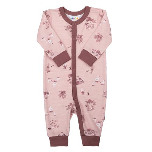Joha Uld Onesie Light Pink  Light Pink-70 cm Wool Lyserød  70 cm  kvinde