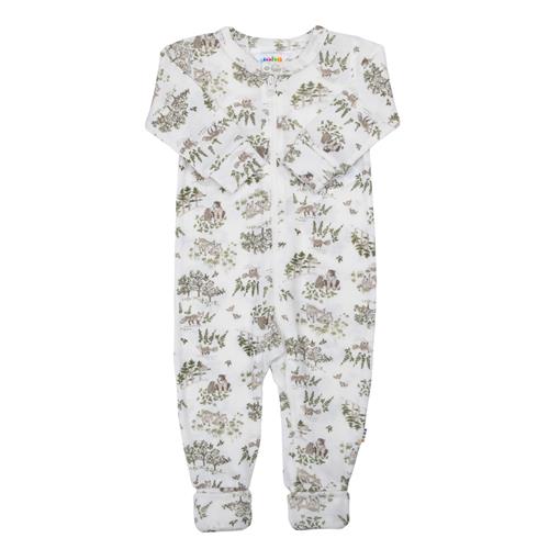 Joha Uld Onesie Off White  Off white-60 cm Wool Hvid  60 cm  Unisex