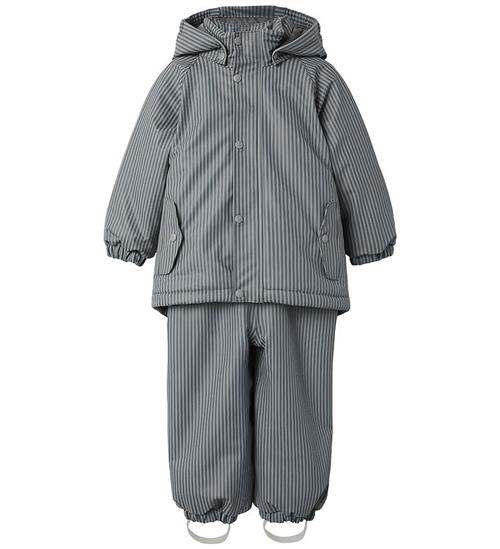 Lil' Atelier Regnsæt - NmmLadry10 - Ultimate Grey