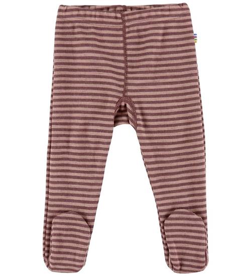 Joha Leggings m. Fødder - Uld - Rose