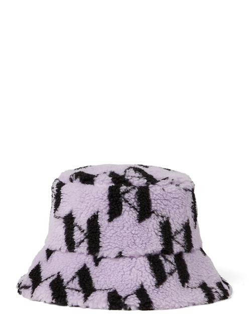 Karl Lagerfeld Hat  lilla / sort