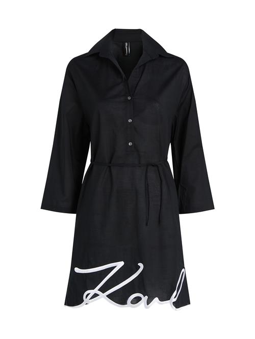 Karl Lagerfeld Kjole  sort / hvid