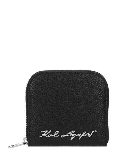 Karl Lagerfeld Tegnebog  sort / sølv