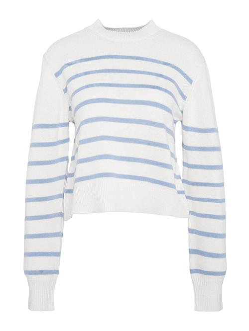 Barbour Pullover 'Emery'  lyseblå / hvid