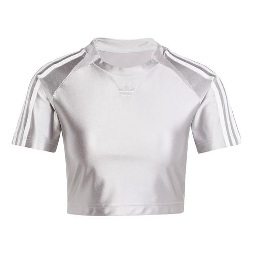 ADIDAS ORIGINALS Shirts 'Adicolor Teamgeist'  sølvgrå / hvid