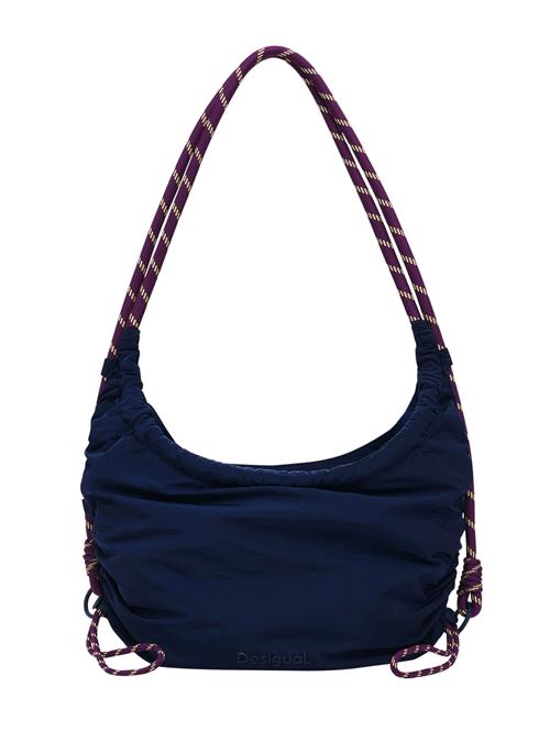 Desigual Skuldertaske  indigo / pastelgul / lilla