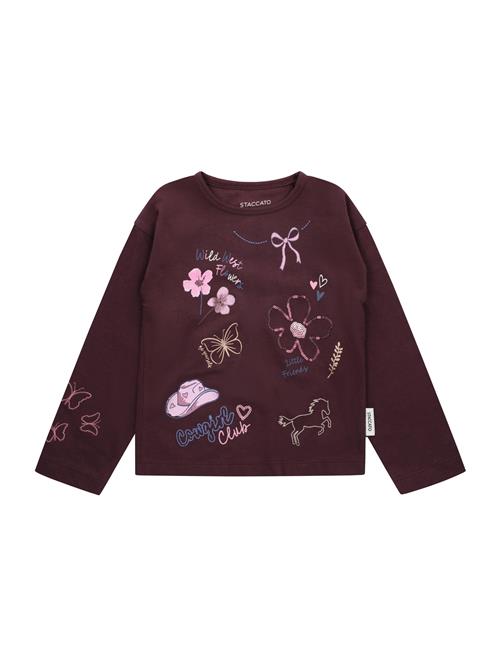 STACCATO Bluser & t-shirts  blå / lys pink / blodrød