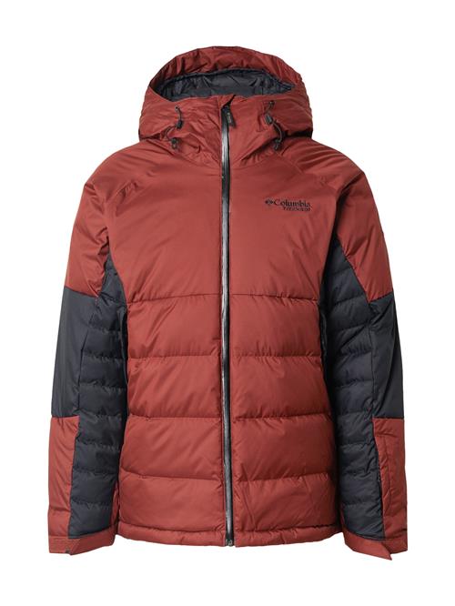 COLUMBIA Sportsjakke 'Roaring Fork II'  mørkerød / sort