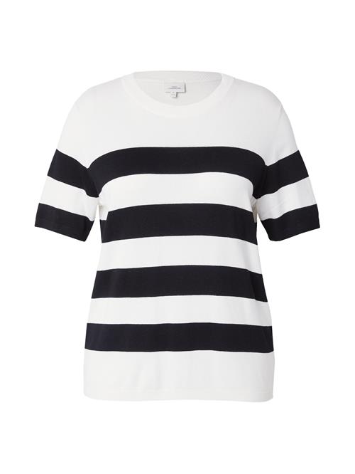ONLY Carmakoma Pullover 'CARMILA'  sort / hvid