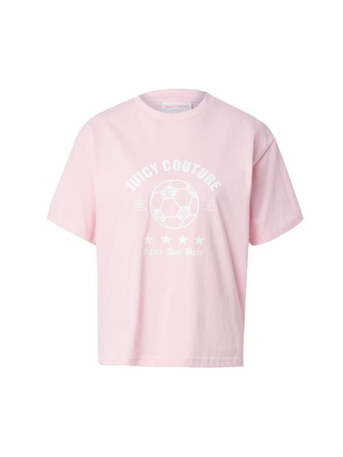 Juicy Couture Shirts 'THE ARCHED FOOTBALL'  lyserød / hvid